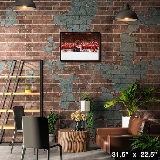Florida Panthers 20" x 29" Framed Canvas Conference Final Trophy 31.5" x 22.5"